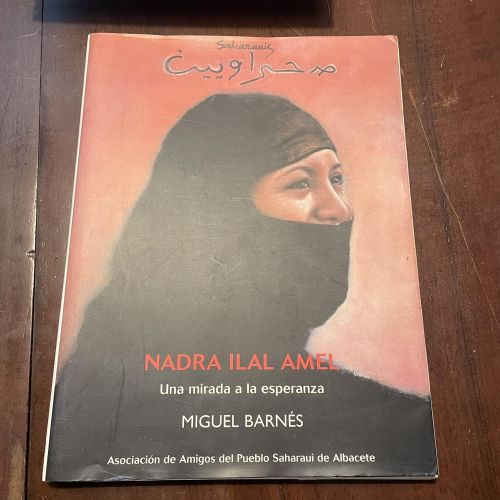 Portada del libro de Nadra Ilal Amel. Una mirada a la esperanza
