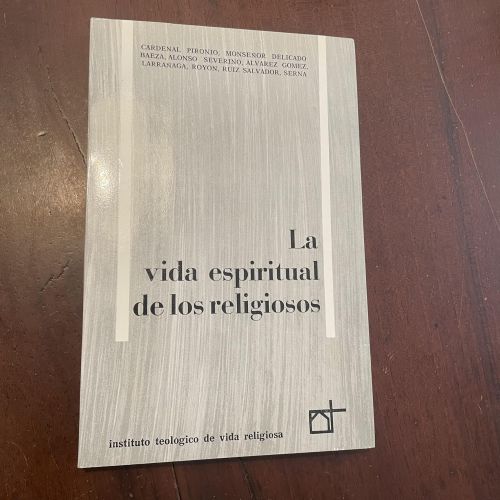 Portada del libro de La vida espiritual de los religiosos