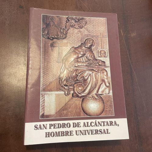 Portada del libro de San Pedro de Alcántara, hombre universal. Congreso de Guadalupe 1997