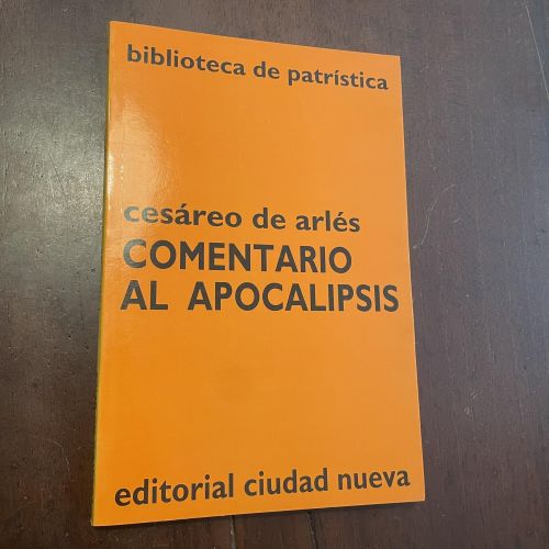 Portada del libro de Comentario al Apocalípsis