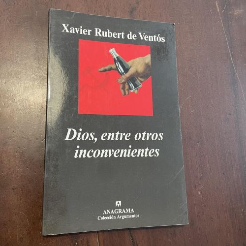 Portada del libro de Dios, entre otros inconvenientes