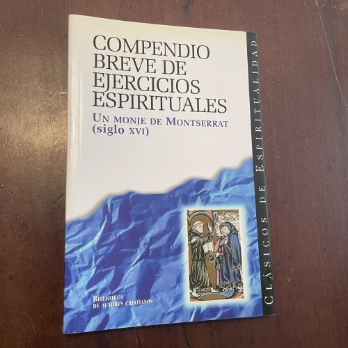 Portada del libro de Compendio breve de ejercicios espirituales