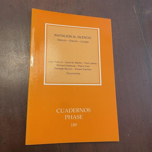 Portada del libro de Invitación al silencio