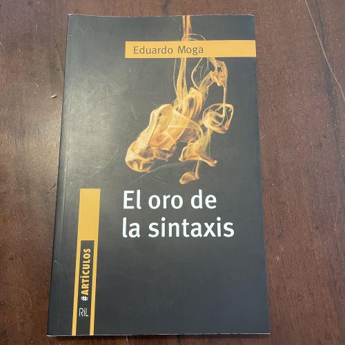 Portada del libro de El oro de la sintaxis