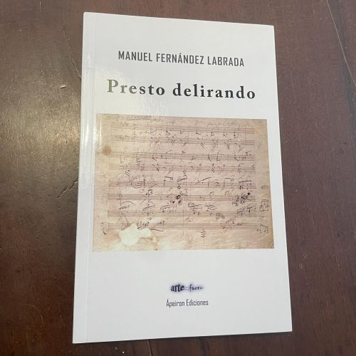 Portada del libro de Presto delirando
