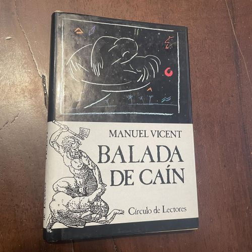 Portada del libro de Balada de Caín