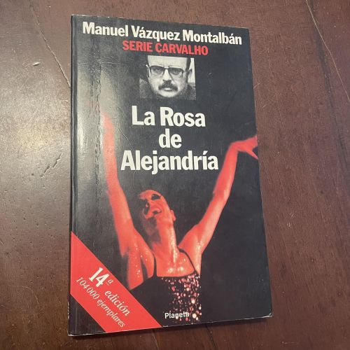 Portada del libro de La Rosa de Alejandría