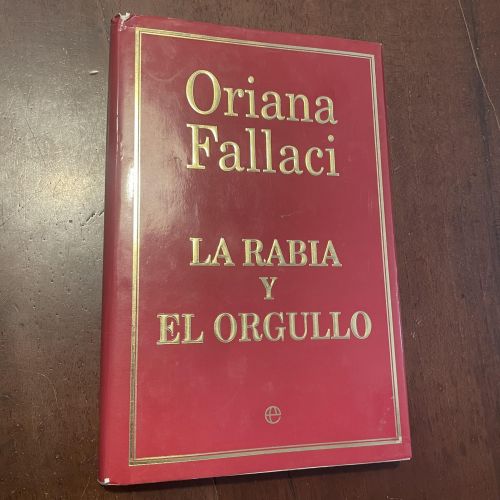 Portada del libro de La rabia y el orgullo