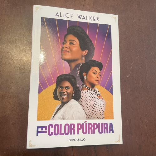 Portada del libro de El color púrpura