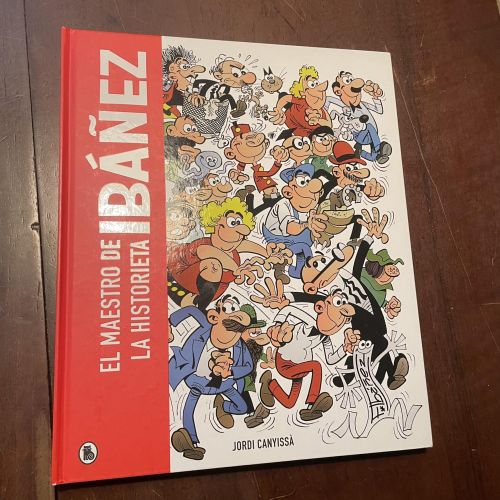 Portada del libro de Ibáñez el maestro de la historieta