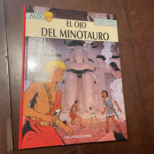 Portada del libro de El ojo del Minotauro