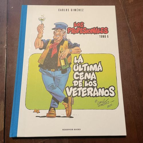 Portada del libro de La última cena de los veteranos