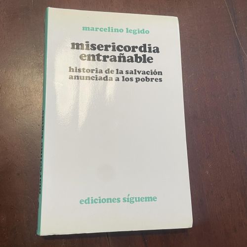 Portada del libro de Misericordia entrañable