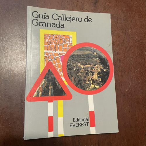 Portada del libro de Guía callejero de Granada