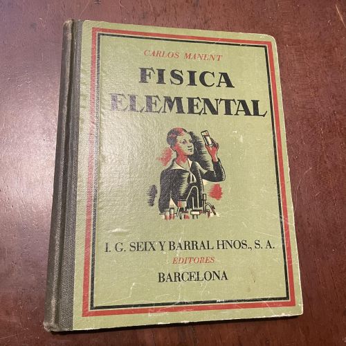 Portada del libro de Física elemental