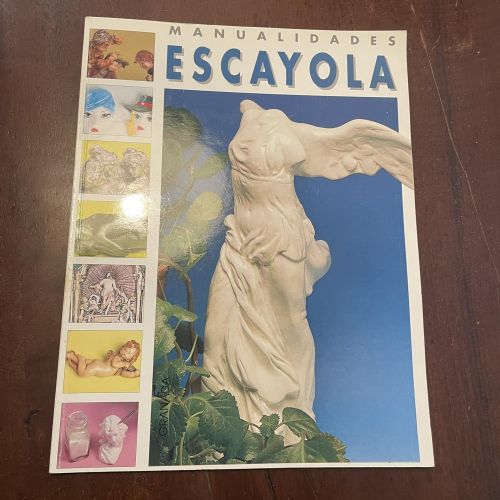 Portada del libro de Manualidades escayola