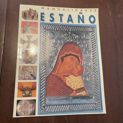 Portada del libro de Manualidades estaño