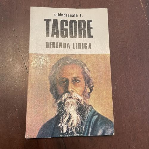 Portada del libro de Ofrenda lírica