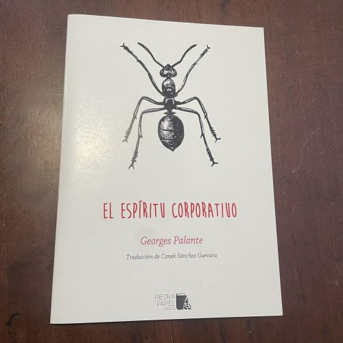 Portada del libro de El espíritu corporativo