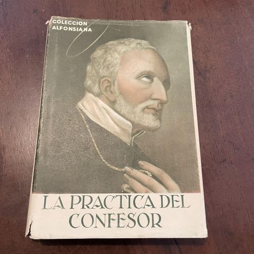 Portada del libro de La práctica del confesor para ejercitar bien su ministerio