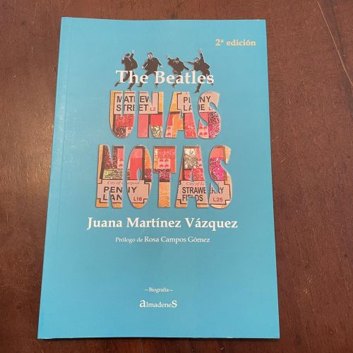 Portada del libro de The Beatles. Unas notas