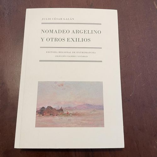 Portada del libro de Nomadero argelino y otros exilios