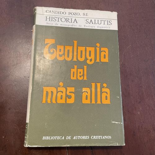 Portada del libro de Teología del más allá