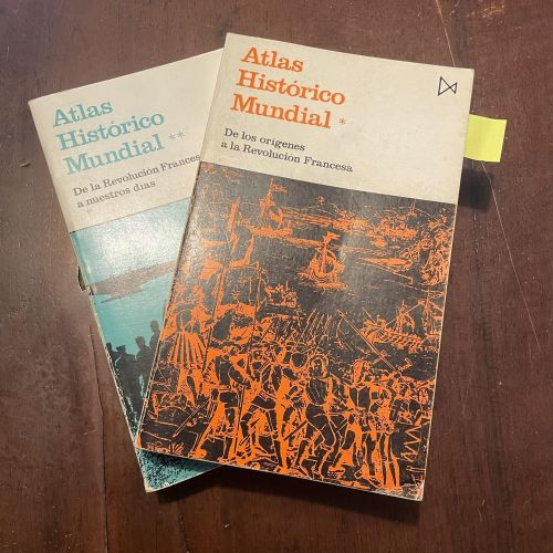 Portada del libro de Atlas histórico mundial. 2 vols