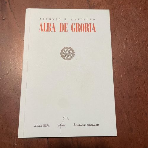 Portada del libro de Alba de groria (galego)