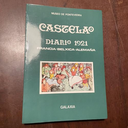 Portada del libro de Diario 1921 (galego)