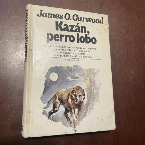 Portada del libro de Kazán, perro lobo