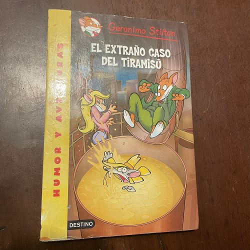 Portada del libro de El extraño caso del tiramisú