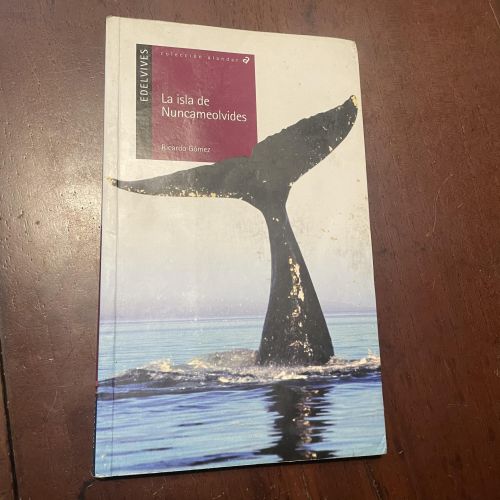 Portada del libro de La isla de Nuncameolvides