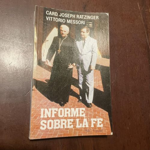 Portada del libro de Informe sobre la fe