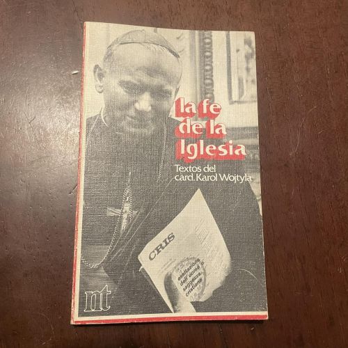 Portada del libro de La fe de la iglesia