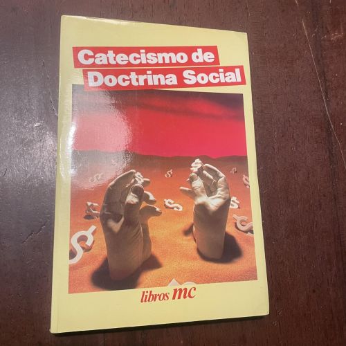 Portada del libro de Catecismo de doctrina social