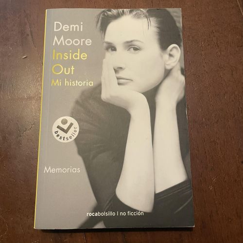 Portada del libro de Inside Out. Mi historia