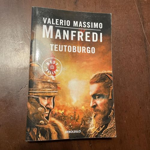 Portada del libro de Teutoburgo