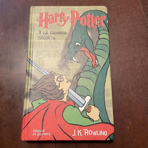 Portada del libro de Harry Potter y la cámara secreta