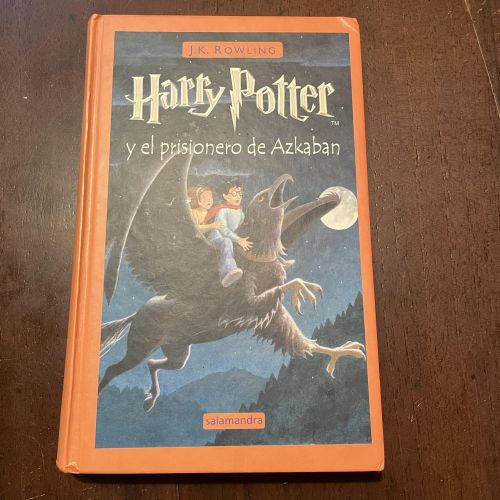 Portada del libro de Harry Potter y el prisionero de Azkaban