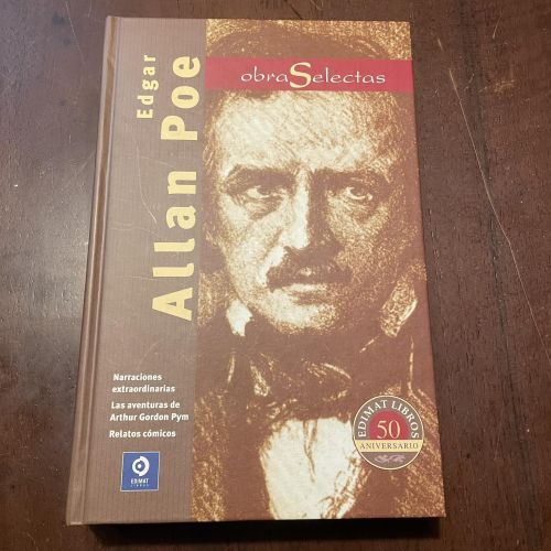 Portada del libro de Narraciones extraordinarias. Las aventuras de Arthur Gordon Pym. relatos cómicos