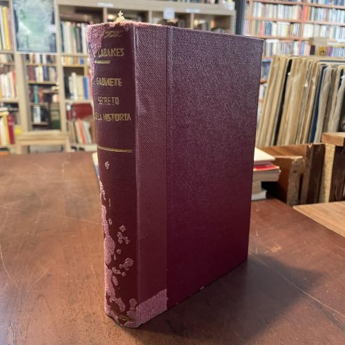 Portada del libro de El gabinete secreto de la historia. Primera serie. Tomo I