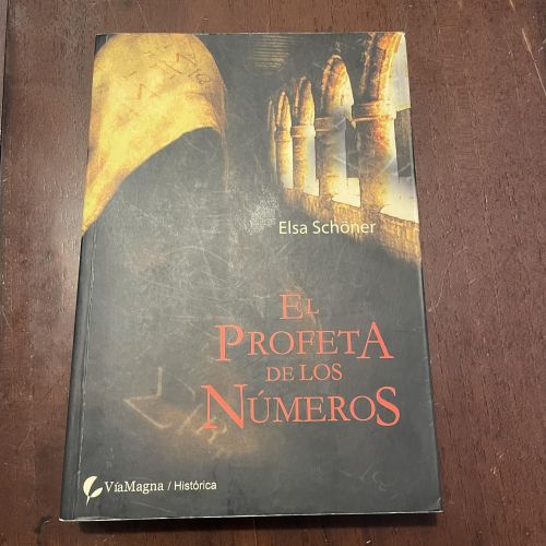 Portada del libro de El profeta de los números