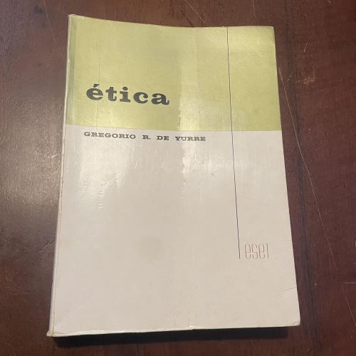 Portada del libro de Ética