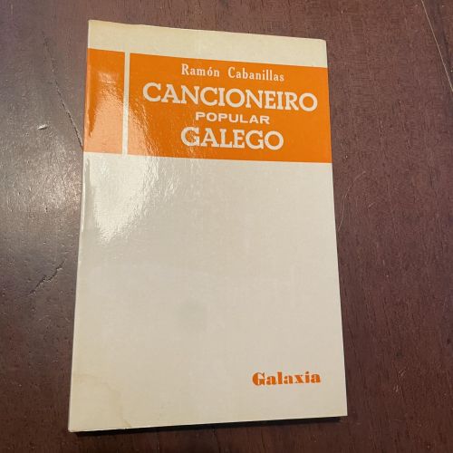 Portada del libro de Cancioneiro popular galego (galego)