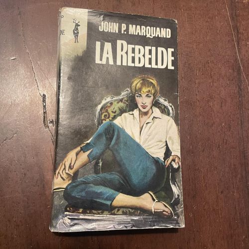 Portada del libro de La rebelde