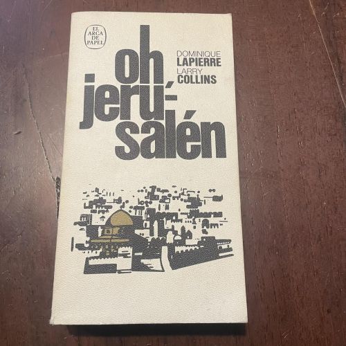 Portada del libro de Oh, Jerusalén