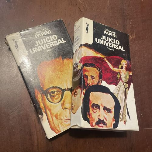 Portada del libro de Juicio universal. 2 tomos