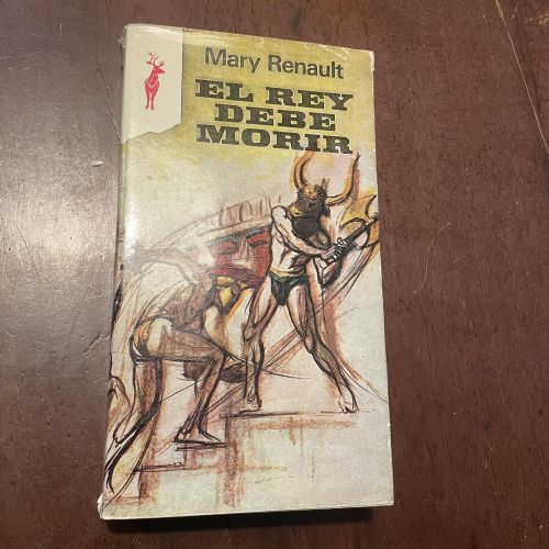 Portada del libro de El rey debe morir