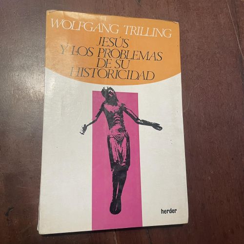 Portada del libro de Jesús y los problemas de su historicidad